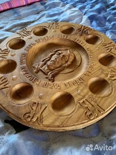 Пасхальная тарелка, поднос. Банная табличка