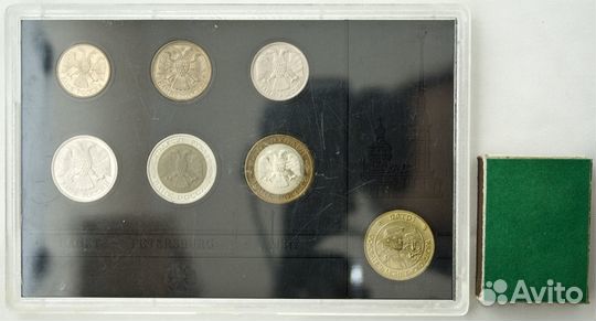 Годовой набор монет. Россия, 1992 год. лмд. Жестки