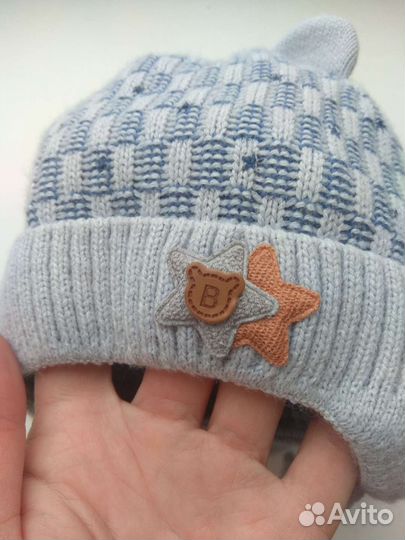 Шапка на малыша от 0-0,6