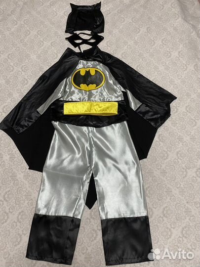 Костюм карнавальный Бетмен 5-6 л