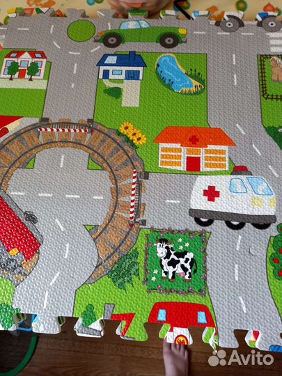Детский коврик пазл