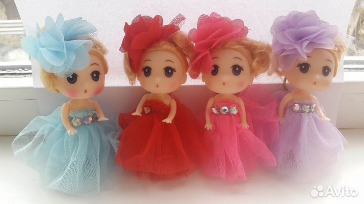 Игрушки мягкие маленькие