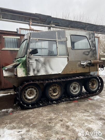 Самодельный снегоход сделанный из пятерки