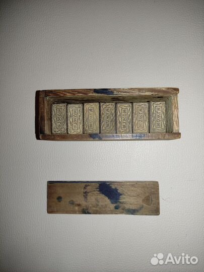 Домино деревянное можга СССР редкое раритет