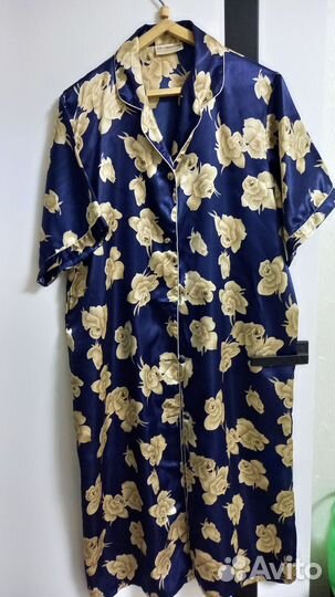 Халат женский новый из чистого шёлка