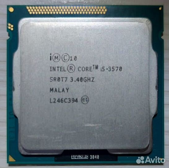 Процессоры Intel i5 LGA 1155