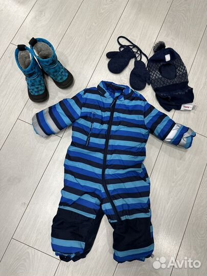Зимний комбез на мальчика 74-80