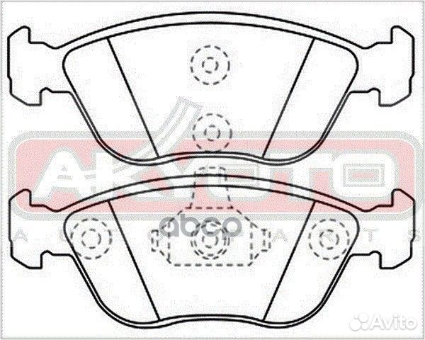 Кол. пер. volvo 850 C70 S70 V70 AKD-1021 AKD-10