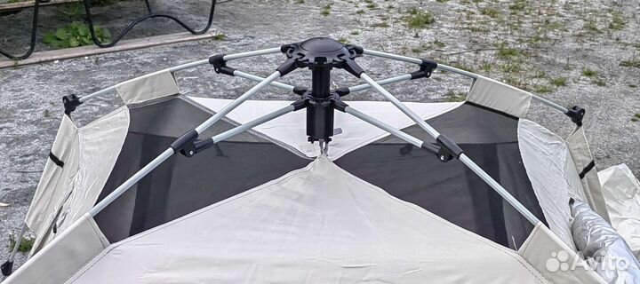 Летняя палатка автомат 240-240 с полом