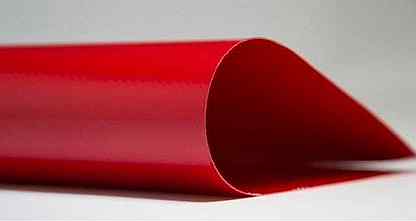 Ткань пвх 600 г/м2 цвет красный ширина 2,5м на отр
