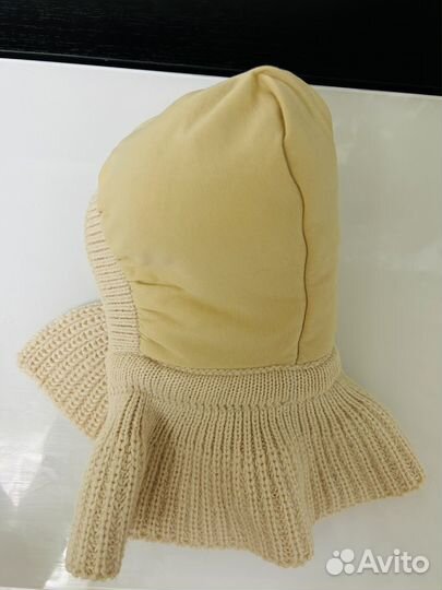 Шапка - шлем для малыша 38-40