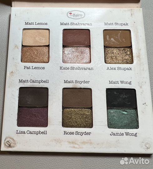 Тени для век