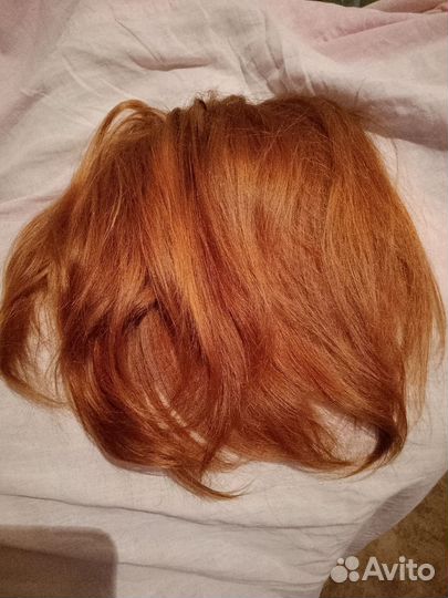 Шиньон накладка натуральных волос