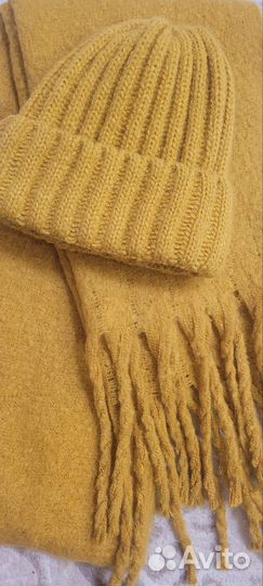 Комплект шапка и шарф