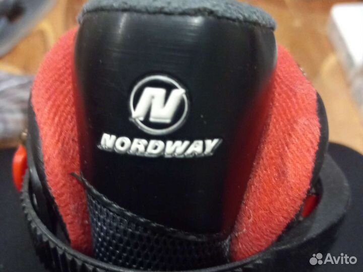 Коньки раздвижные nordway р 36-41