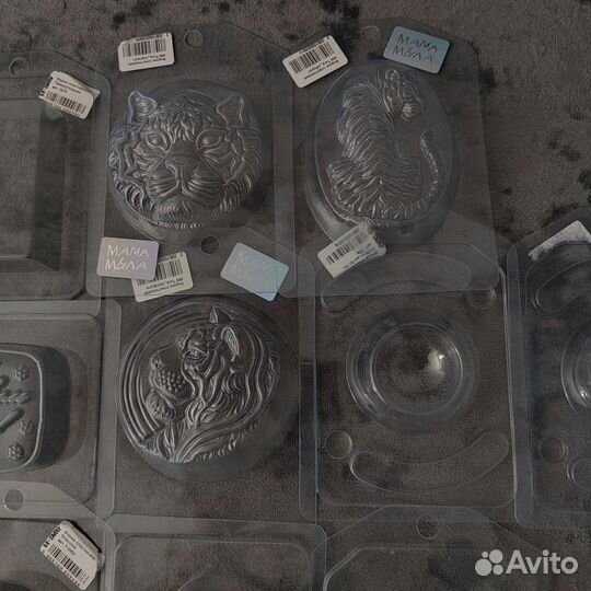 Пластиковые формы для мыла 9шт