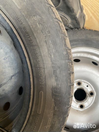 R15 КАМА 402 195/60, PCD 4x100 DIA 52.5