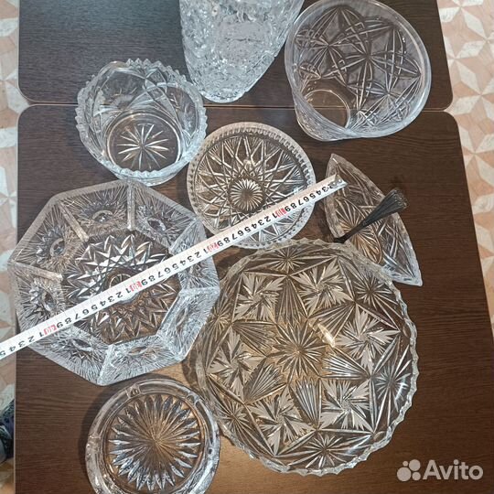 Ваза хрустальная СССР