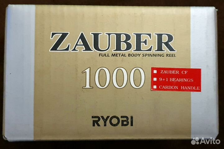 Катушка рыболовная Ryobi Zauber CF 1000