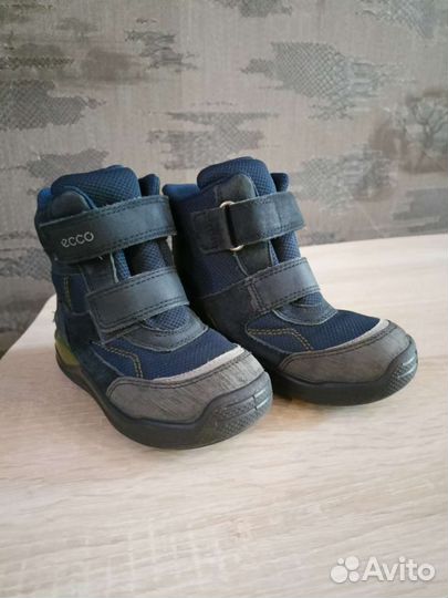 Утеплённые ботинки ecco