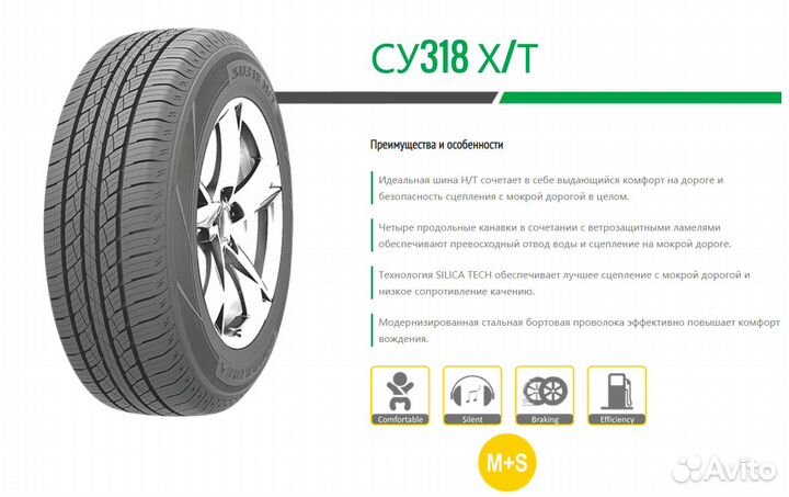 Goodride SU318 H/T 255/65 R17 110H