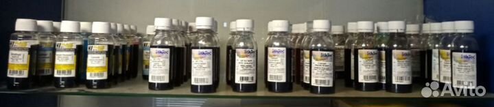 Чернила, заправочные наборы струйных картриджей