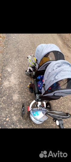 Велосипед для погодок, двойни