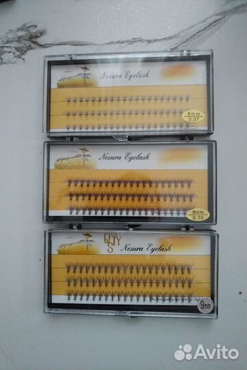 Ресницы пучки