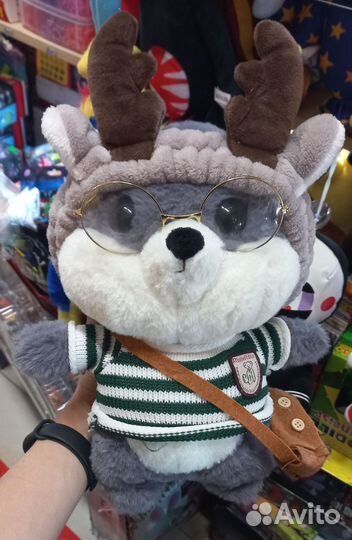 Мягкая Игрушка Собачка Сиба Ину Лала фанфан