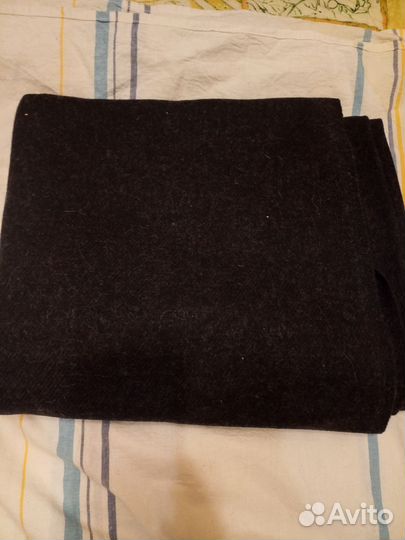 Ткань драп темно коричневый