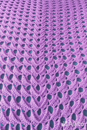 Шикарный треугольный платок, палантин