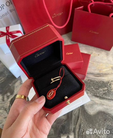 Cartier кольцо гвоздь оригинал