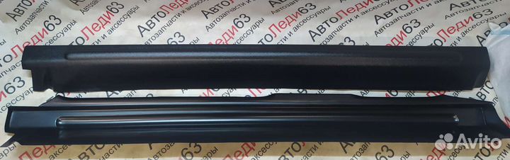 Пороги наружные Нива Шевроле