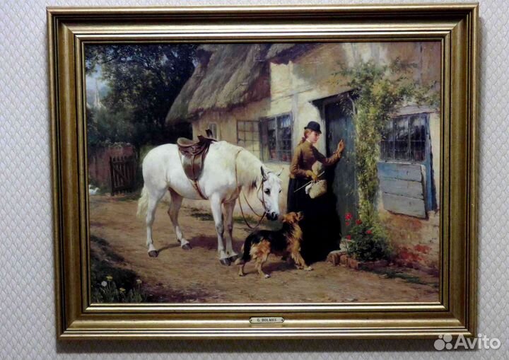 Картина масло холст