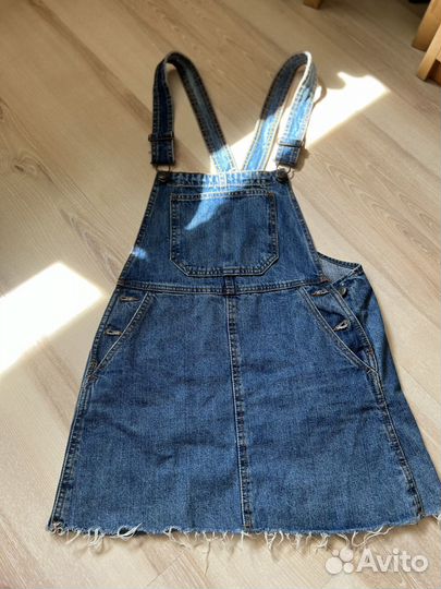 Комбинезон женский летний джинсовый