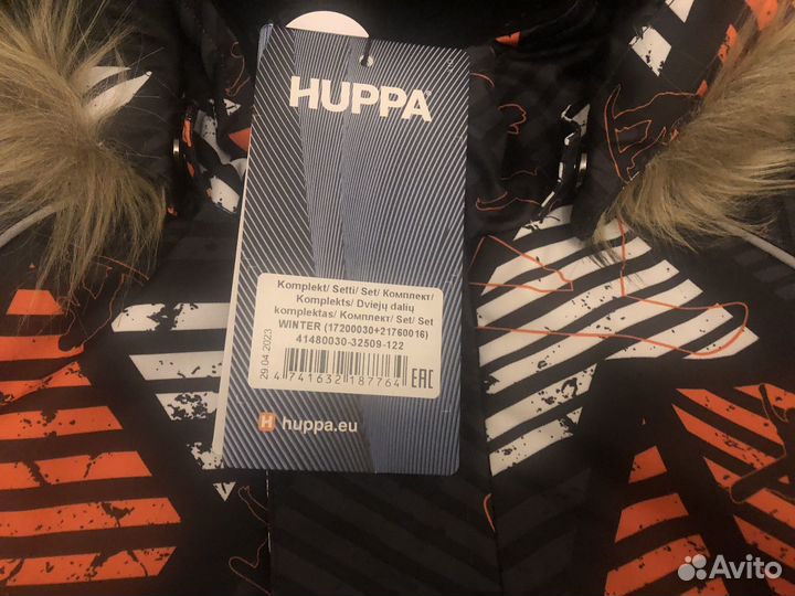 Новый зимний костюм huppa хуппа комплект 122