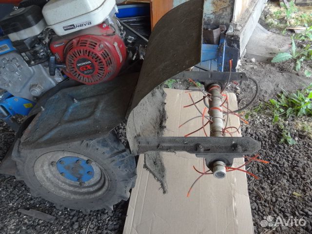 Мульчер на мотоблок нева