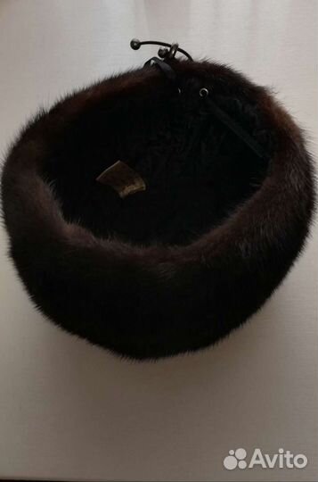 Шапка норковая женская