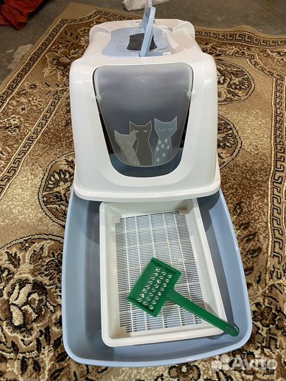 Туалет домик для кошек