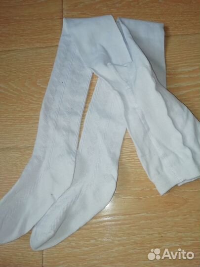 Колготки новые белые