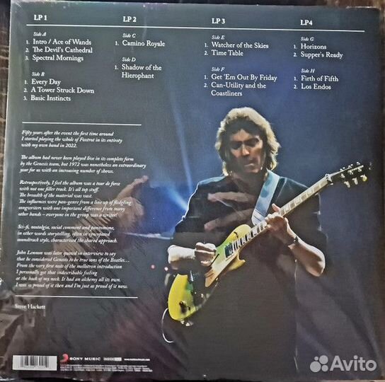 Виниловая пластинка Steve Hackett - Foxtrot AT Fif