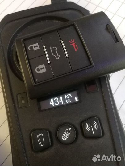 Оригинальный смарт ключ Шевроле Chevrolet captiva