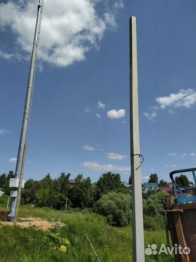 Электромонтажные работы.Опоры лэп.Бурение