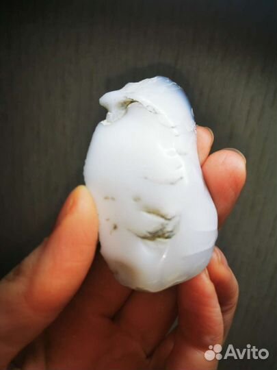 Кахолонг полированный срез