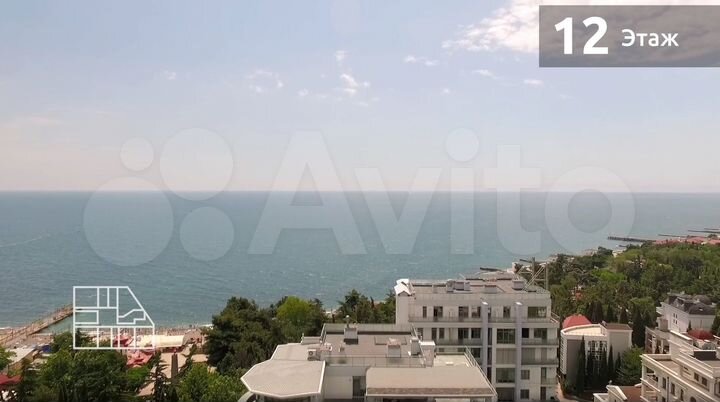 1-к. апартаменты, 79,1 м², 12/12 эт.