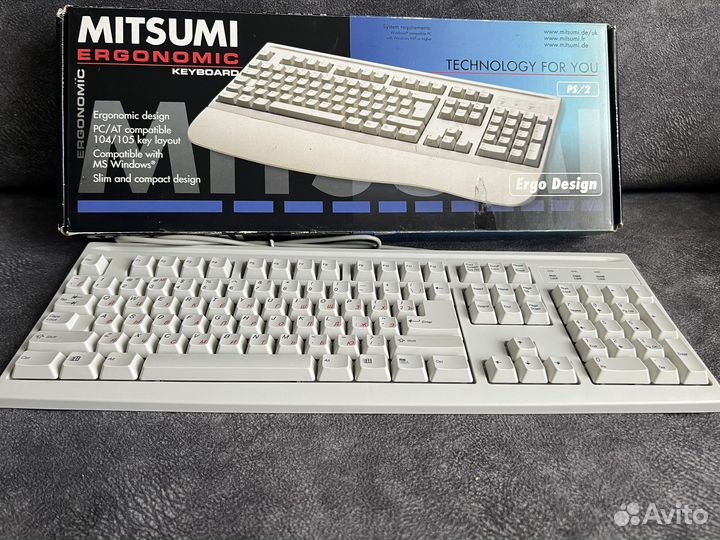 Лучшие клавиатуры mitsumi. USB + PS/2
