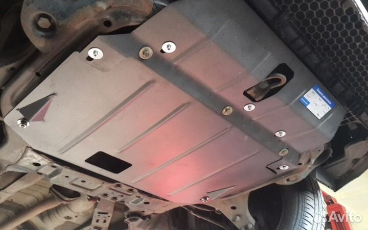 Установка защиты картера VW Jetta VI Рест.2014-18
