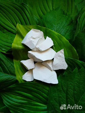 Мел природный,школьный, кусковой Белгородский