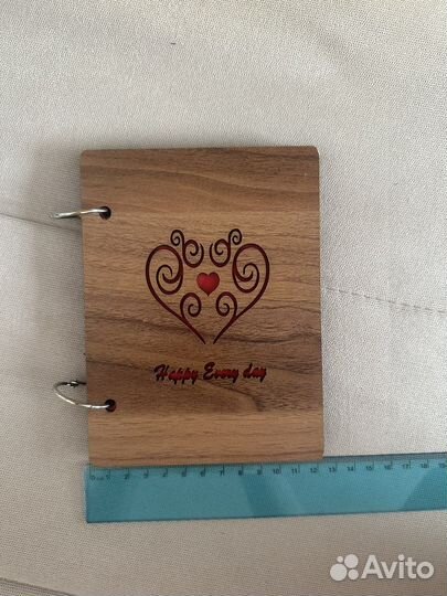 Деревянный альбом для скапбукинга