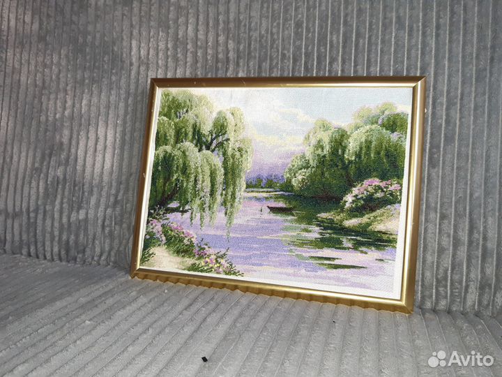 Готовая работа, вышивка крестом